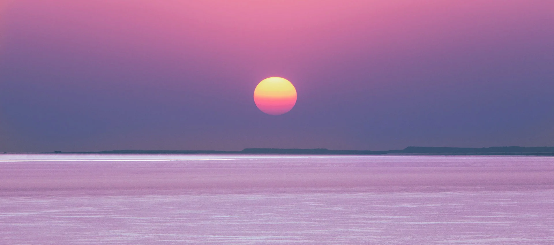 Sunset Point Dholavira overlooking the Great Rann of Kutch salt desert