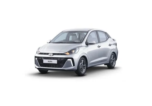 Modern Hyundai Aura AC sedan car rental for family sightseeing tours in Kutch